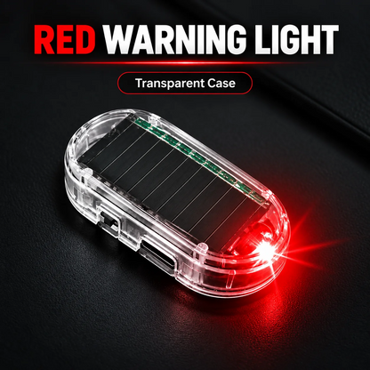 🔥 Limited-Time Deal - Solar Car Security Warning Light-DIY Flashing Security Light for Vehicle Deterrence