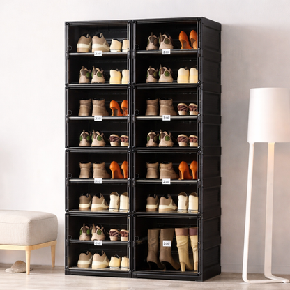 🔥 Premium Shoe Rack Shelf 8 Layer | BOGO & 5-Year Warranty